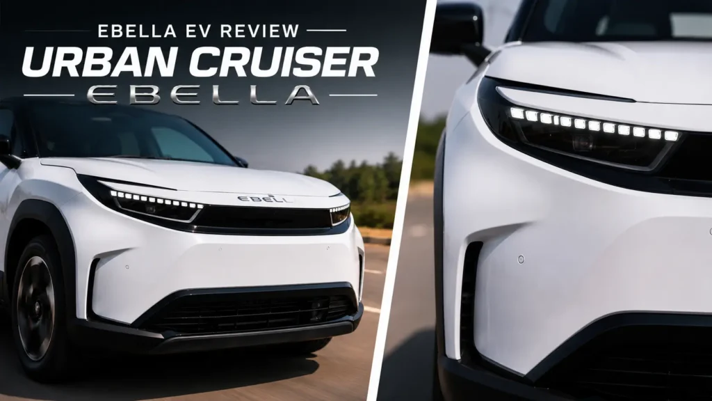 टोयोटा ने अपनी बहुप्रतीक्षित ऑल-इलेक्ट्रिक SUV, Toyota Urban Cruiser Ebella 